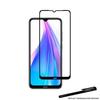 Protective Film - Toproduits® - Xiaomi Redmi Note 8T - Tempered Glass - Black Edges - Scratch-resistant