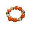 Böhmischer Perlen Acryl Armreif Europa Amerikanischer Stil Retro Handring Unregelmäßiges Armband Geschenk