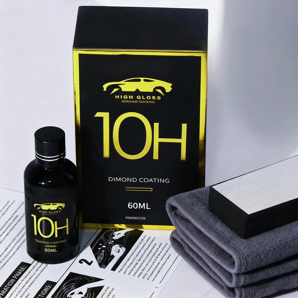 10H Greyghost Ceramic Coating for Cars Mr Fix 10h Nano Coating Ceramic Car Coating Hydrophobic Car Paint Protection Anti Scratch