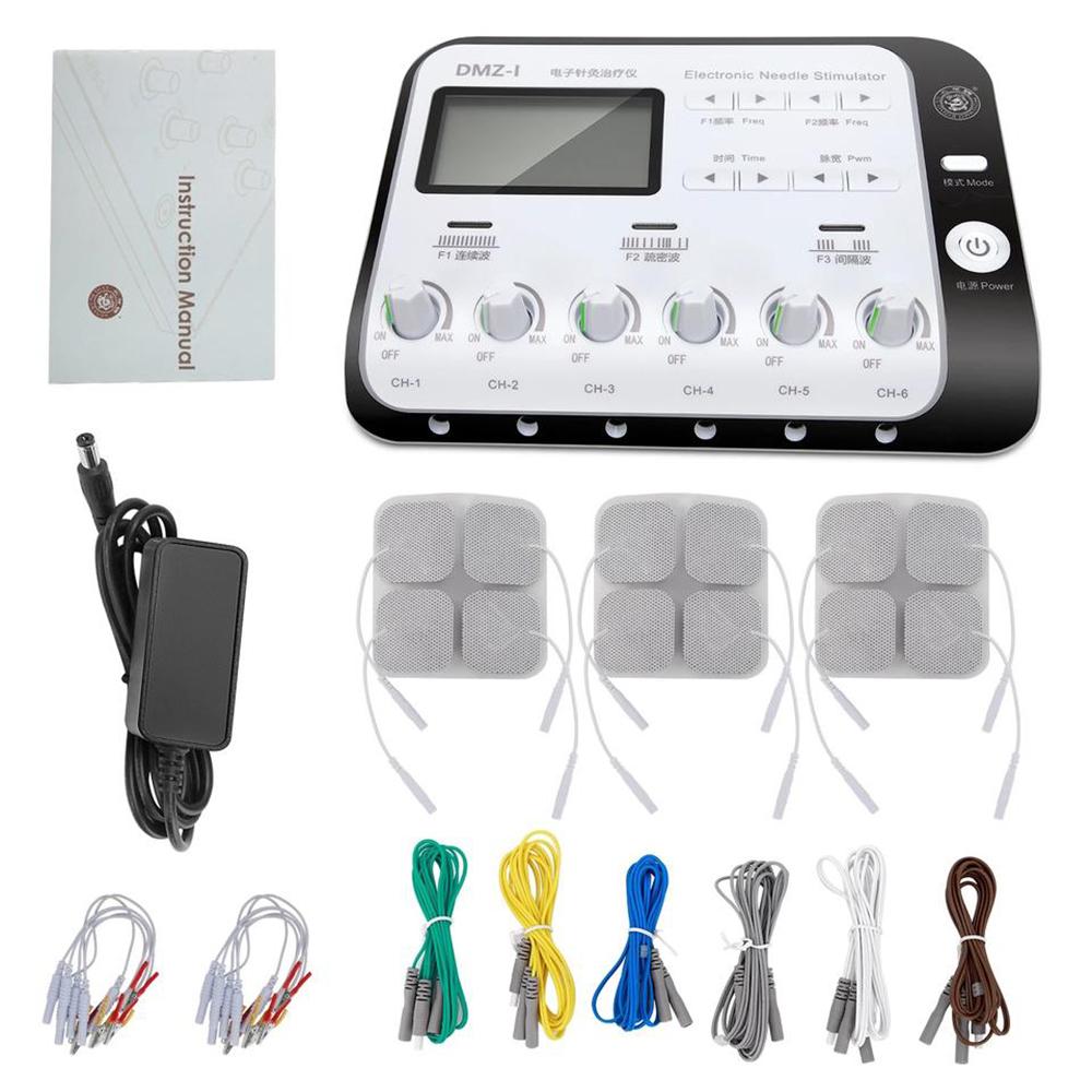 TENS Acupuncture and Moxibustion Muscle Stimulator Neuromuscular Massager Acupoint Stimulation Relieves Pain for Household
