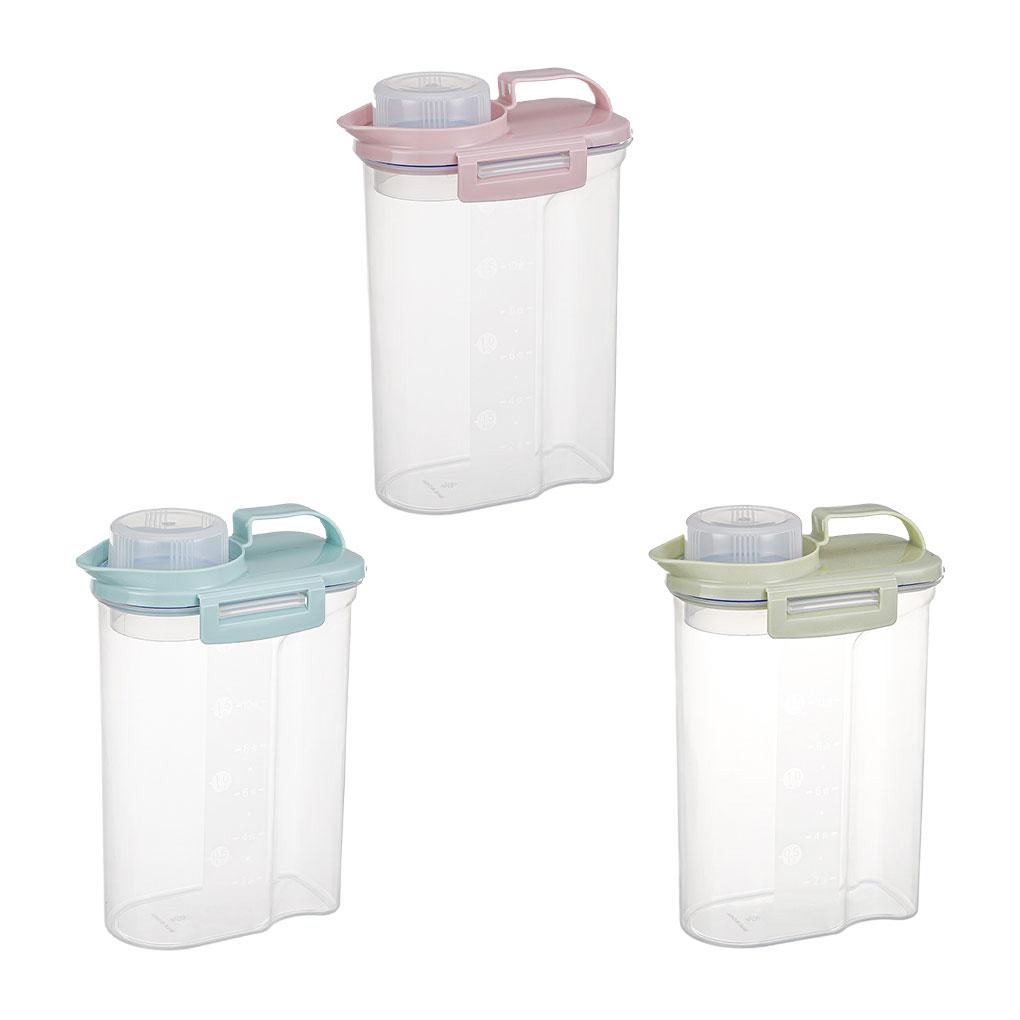 Transparent Rice Storage Barrels Food Grade PP Ensures Safe And Durable Kitchen Storage Box