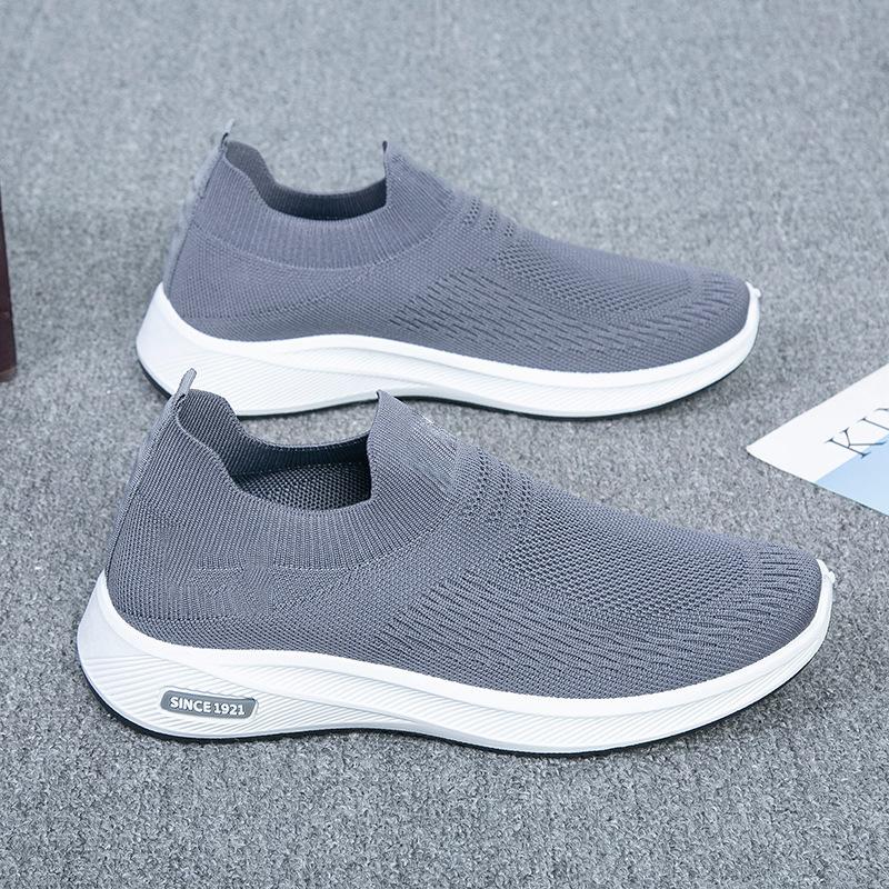 Shoes Men's 2025 Autumn New Men's Casual Single Shoes One Pedal Middle-aged and Elderly Dad Shoes Large Size Men's Shoes