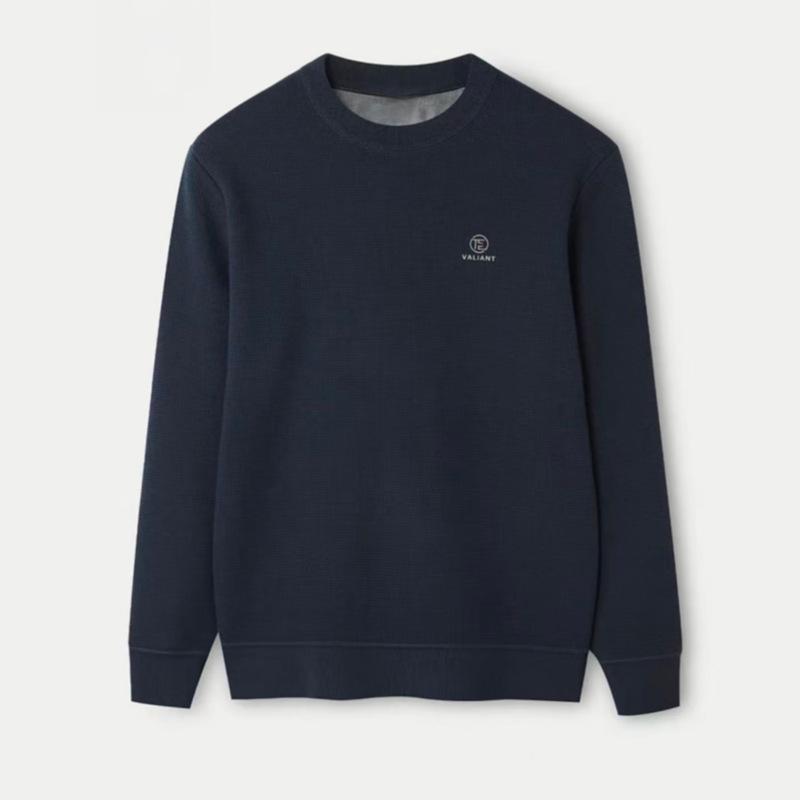 HS923 Tag-Cut Brushed Modal Stretch Hoodie - Round Neck, Long Sleeve, Autumn/Winter Comfort. M