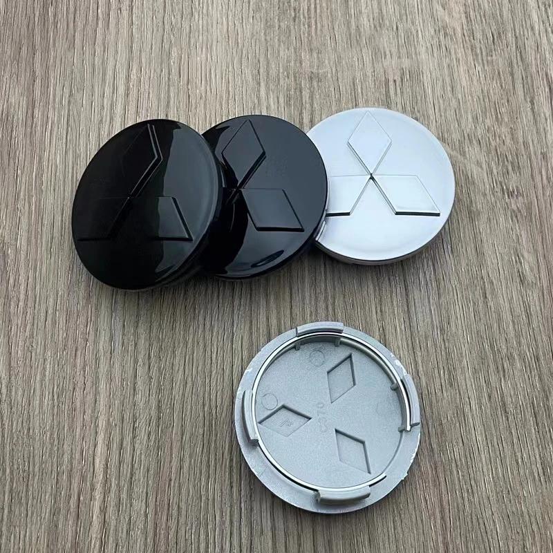 4ks 60mm Středová krytka náboje kola auta Krytka středu disku Kryt náboje krytka krytu náboje kola auta Pro Mitsubishi Asx Lancer Outlander Pajero Ralliart