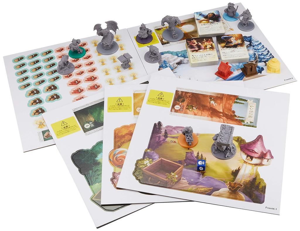 Arclight Grimm The Three Little Pigs Building Full Japanese Version Ages Board Game Forest Race! (2-4 Players, 40-60 Minutes, 13+)