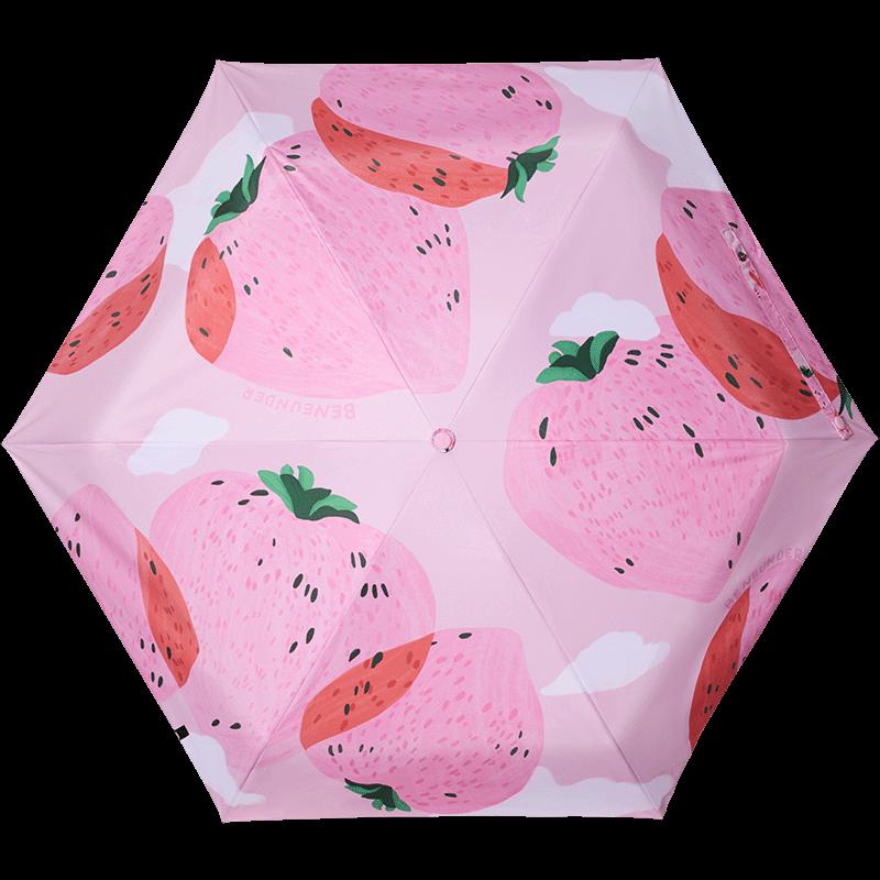 Banana Under Five-Fold UV Sun/Rain Umbrella