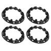 4Pcs Wheel Hub T  Cover Hub S Tire         for ATV Go Kart