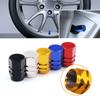 4/8PCS Car Tire Stem Valve Caps Aluminum Alloy Car Wheel Tire Valve Rim Stem Covers Airdust Waterproof For Automobiles Motorcycl