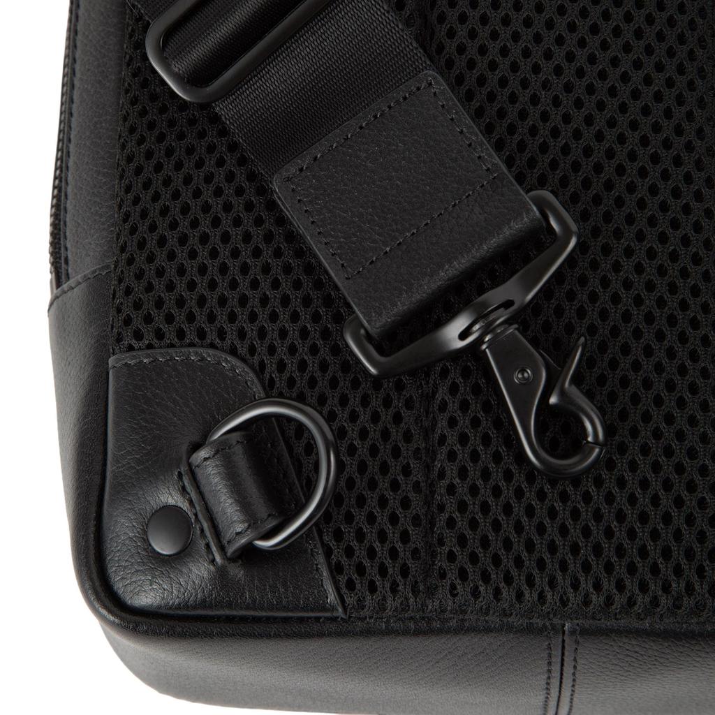 Ace Leather Cowhide Body Bag, Simple Recent, No. 17974