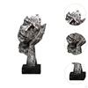 Escultura de Cara Abstracta Elegante Acento de Decoración para el Hogar