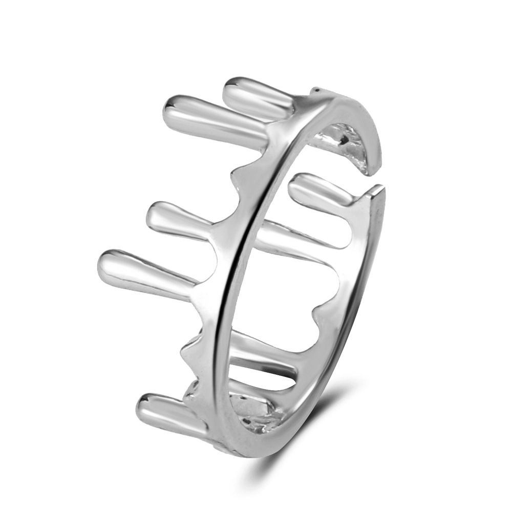 

Bloodstain Resizable For Women Women Ring Halloween Opening Ring Korean Finger Ring Party Jewelry серебряный