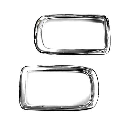 CGP Interior Front Door Inner Handle Bezel Door Panel Chrome Handle Cover S500P/S510P for Early Model Hijet Truck and Hijet Jumbo (HN09-D4406A)