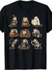 Unisex T-shirt Retro Spooky Opossum T-Shirt - Suitable for - Wear with Opossum Skeleton Mummy Witchy Possum Graphic
