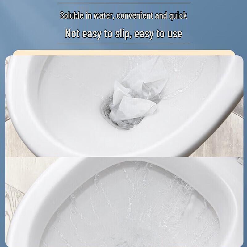 Soso Disposable Water-Soluble Antibacterial Toilet Seat Covers