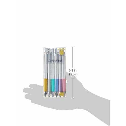Pilot Gel Ballpoint Pen Juice Up 0.4 Metallic Color 6 Colors LJP120S4-6CM