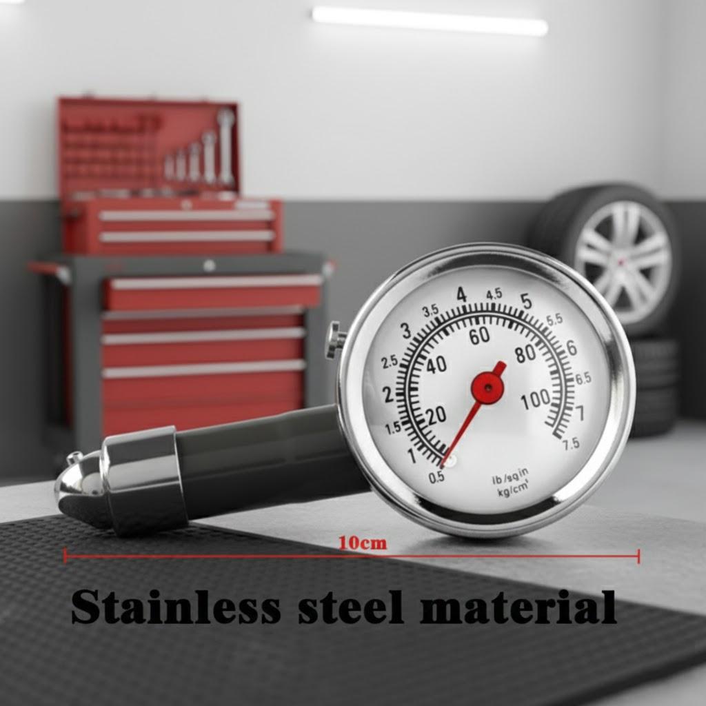 Portable Car Tire Pressure Gauge High Precision Mini Tire Pressure Tester for Accurate Measurement