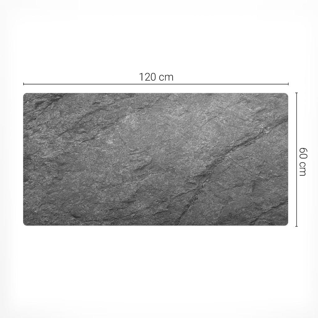 Anti-slip Gaming Mouse Pad Stone Texture 120X60 Cm