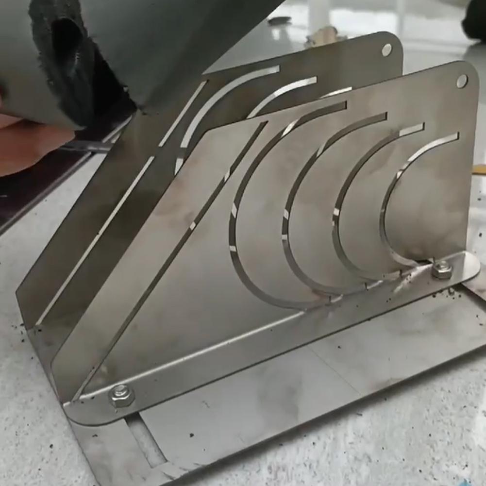 45. Cortador de tubos de isolamento de borracha Cortador de tubos de espuma Ferramenta de condicionamento Tamanho Ferramenta auxiliar de ar E5N1