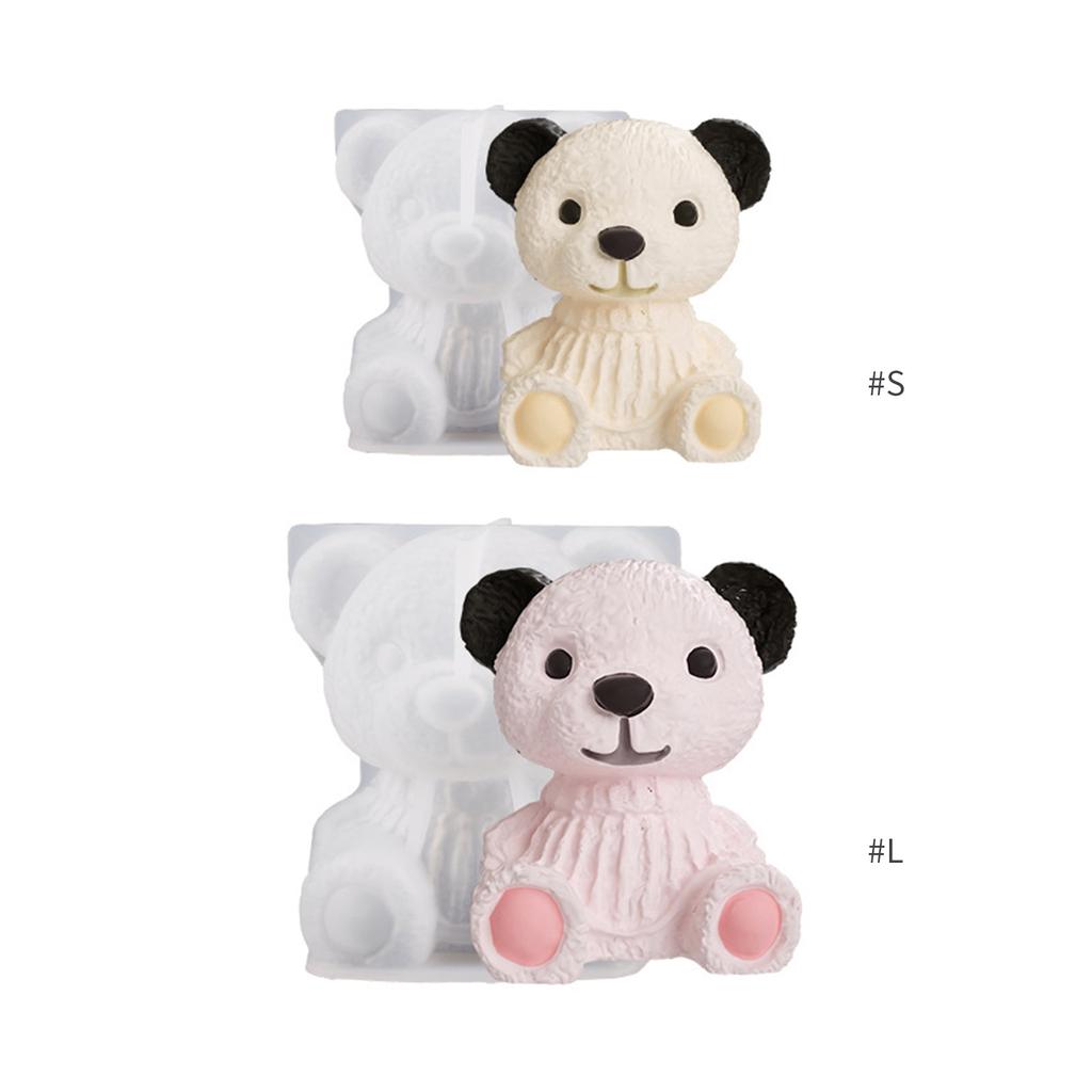 Ornamento a forma di orso per maglione Artigianato Stampini in silicone Gioielli Colata in resina epossidica Strumento per la creazione di gioielli Fai da te in resina Artigianato Decorazione per la casa