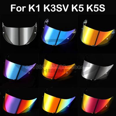 Für AGV K5 K5S K5-S K3SV K1 K1S Kompakt ST Motorradhelm Visier Linse Schild Brille Integralhelm Pin Zubehör Für Motorrad Casque