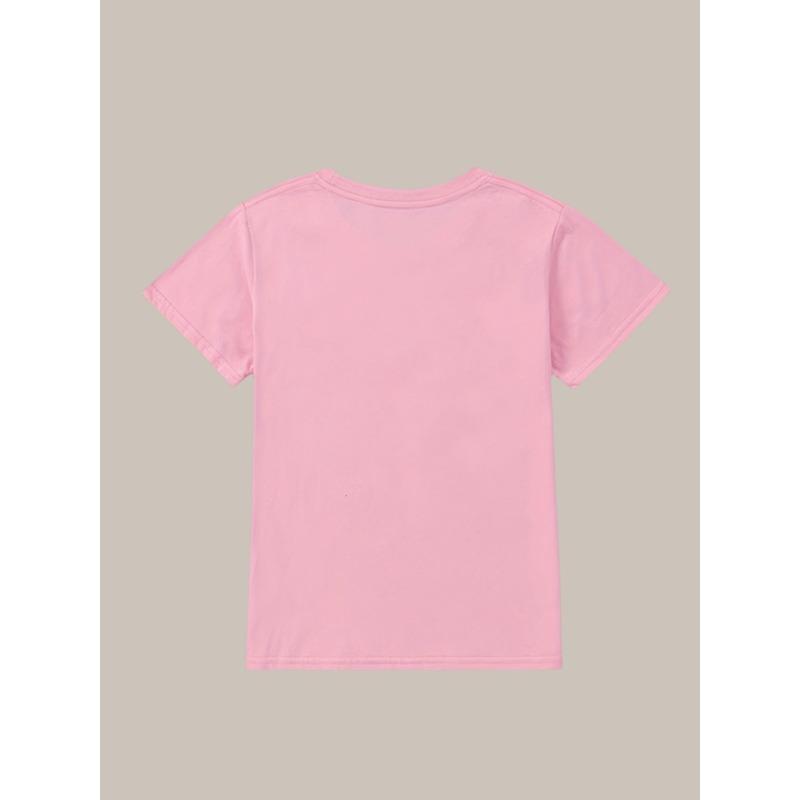 Kids Summer Crewneck T-Shirt, Leopard Print Number 67 Graphic Trendy Fashion Short Sleeve Tee