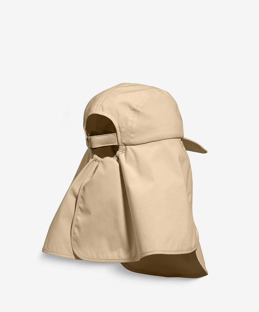 [Aigle] Hut [Offiziell] Wasserabweisende Sonnenschutz Safari-Kappe, Beige