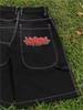 Y2k Vintage Baggy Jeans Shorts Frau Streetwear Jorts Koreanische Harajuku Gothic Übergroßen Denim Hosen Stickerei Sommer