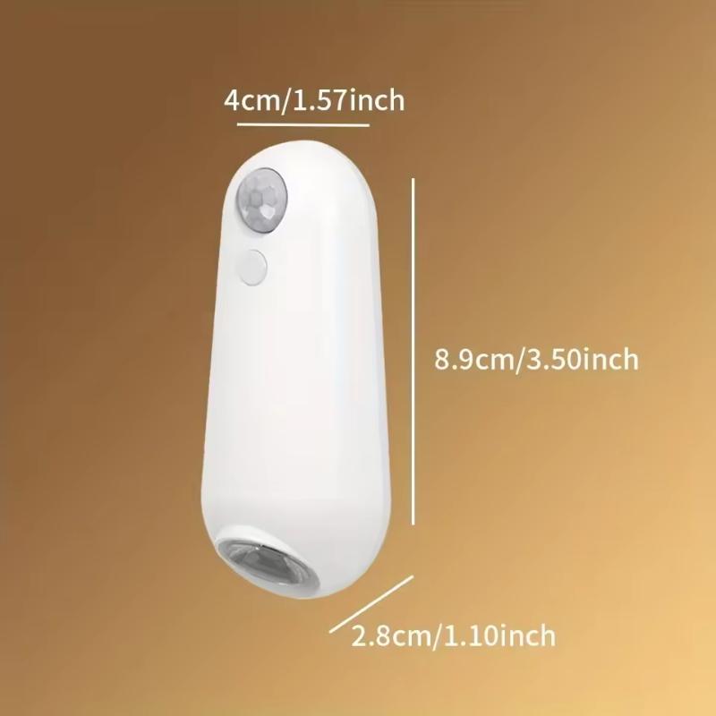 Led Toilet Motion Sensor Light 2In1 Rgb Night Light Rechargeable 8 Light Modes Waterproof Lamp For Toilet Corridor Step Lighting