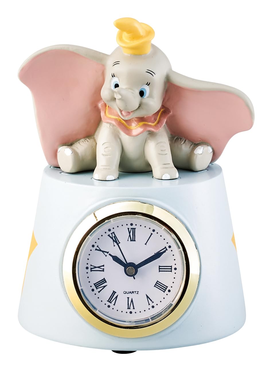 

Seto Craft Disney Dumbo Table Clock approximately tall D24-0124, 12.4cm
