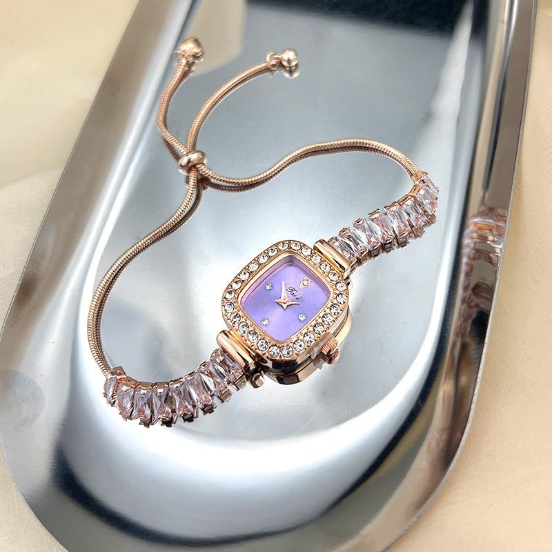 Luxury Women Watches Fashion Diamond Crystal Watches Elegant Quartz Wristwatches for Bracelet Female Wrist Watch Reloj Mujer