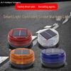 Red & Blue Solar Magnetic Roof Warning Light