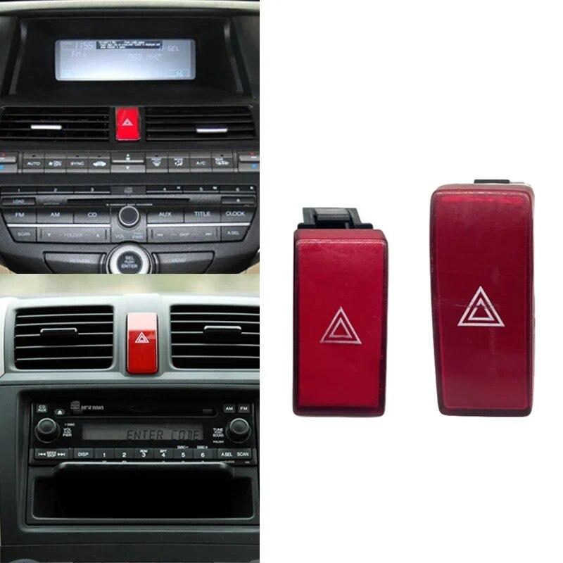 

Автомобильная двойная вспышка, кнопка аварийного освещения, мигающий переключатель сигнальной лампы для Honda CRV Crosstour 2007-2011 Accord 2008-2013