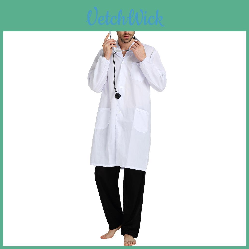 Elegante Disfraz de Doctor para Hombre Para Fiestas de Halloween Con Tejido de Poliéster Perfecto Para Eventos de Cosplay