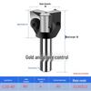 Triangular Right-Angle Face Milling Cutter, Interchangeable Head, Morse 3# 4# Straight/R8 Shank, 90° Triangular Insert.