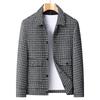 Veste Décontractée à Carreaux pour Homme Automne 2026 - Mode Tendance Grande Taille