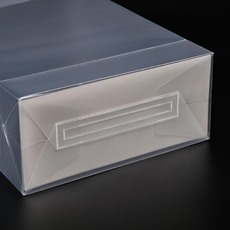 In Stock: Frosted PVC Transparent Tote Bag for Gifts and Souvenirs, Ideal for Christmas and Weddings