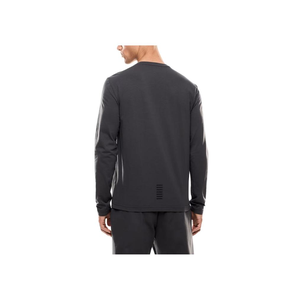 Emporio Armani EA7 FW25 Long Sleeve Cotton Core Logo T-Shirt Men Tops 8NPT28-PJVQZ-U8117