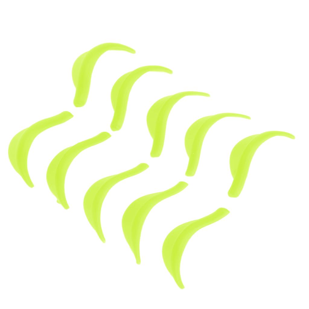 5 Pairs Silicone Eyelash Perming Curler 5 Sizes Reusable Soft Lash Lift   Rods for Buty Salons