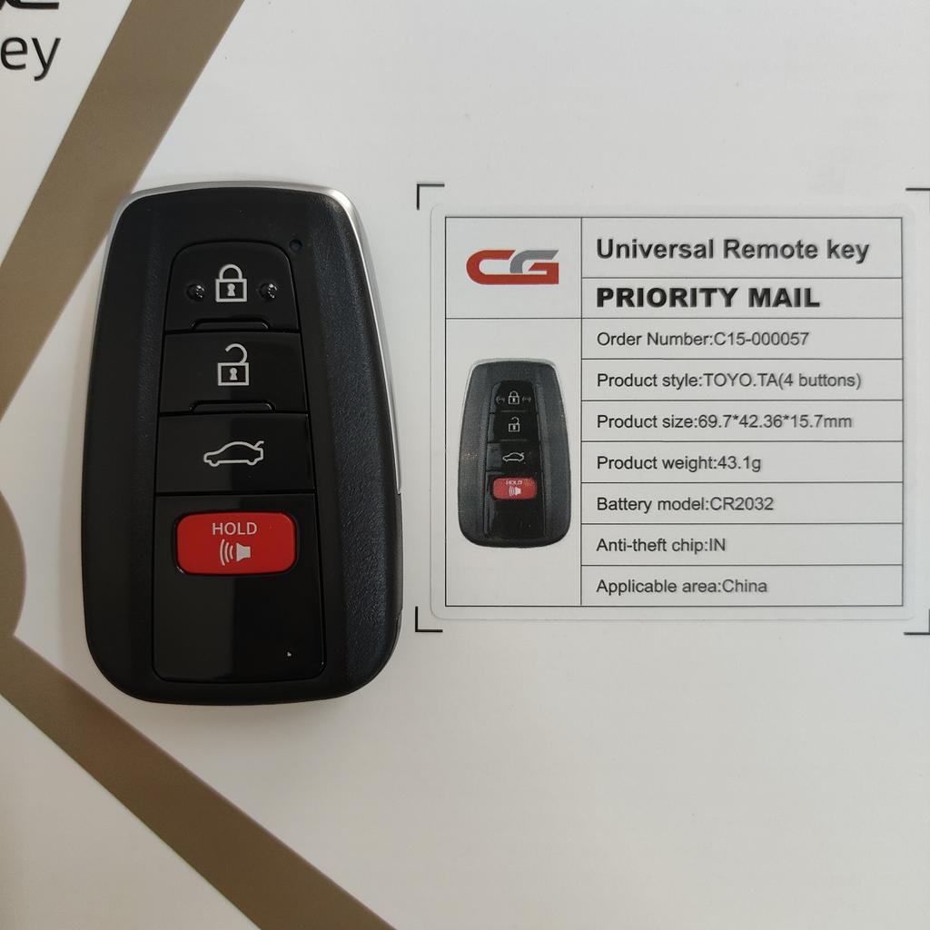 CGDI CG Smart Remote Key CG-C15 works with K2/A2 key Programmer