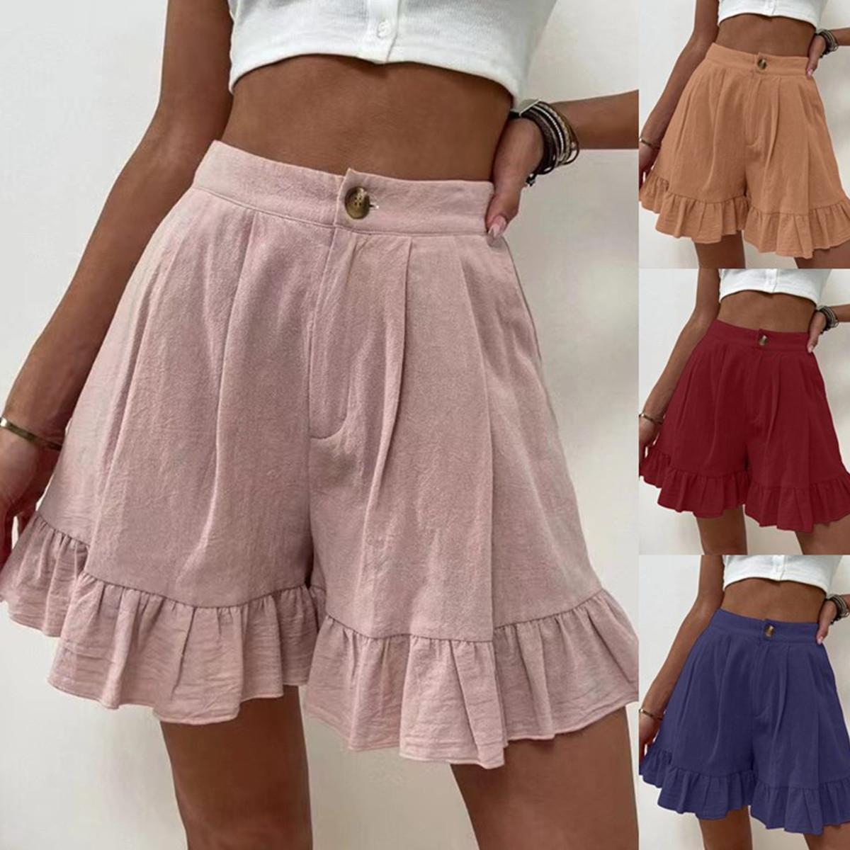 

Новые женские удобные повседневные шорты больших размеров 5XL, летние свободные короткие брюки