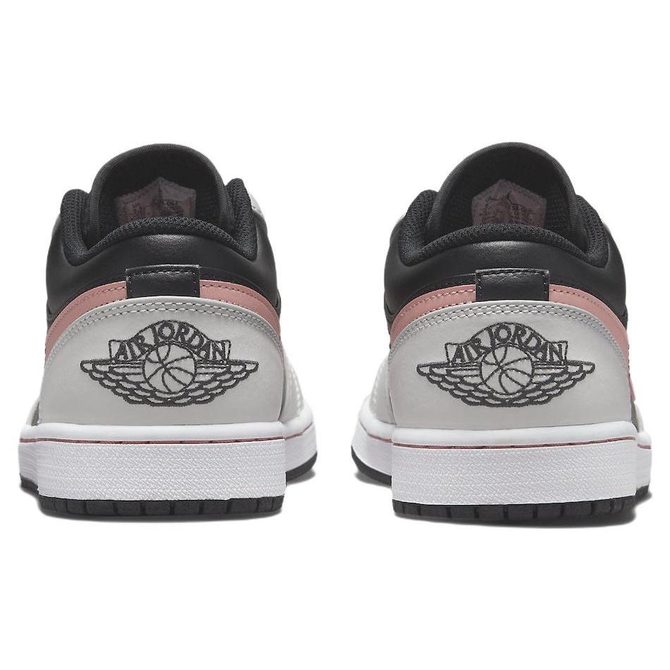 Air Jordan 1 Low 'Grey Fog Bleached Coral' Men's 553558-062