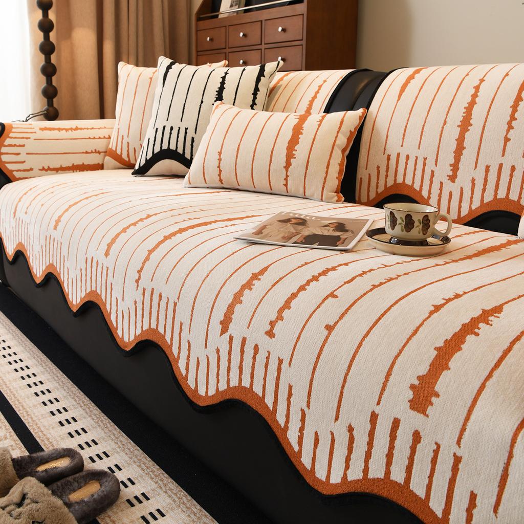 French Special-Shaped Creative Sofa Cushion, Universal Non-Slip In All Seasons, Advanced Seat Cushion, Sofa Cover, Cloth Cover, Backrest Towel