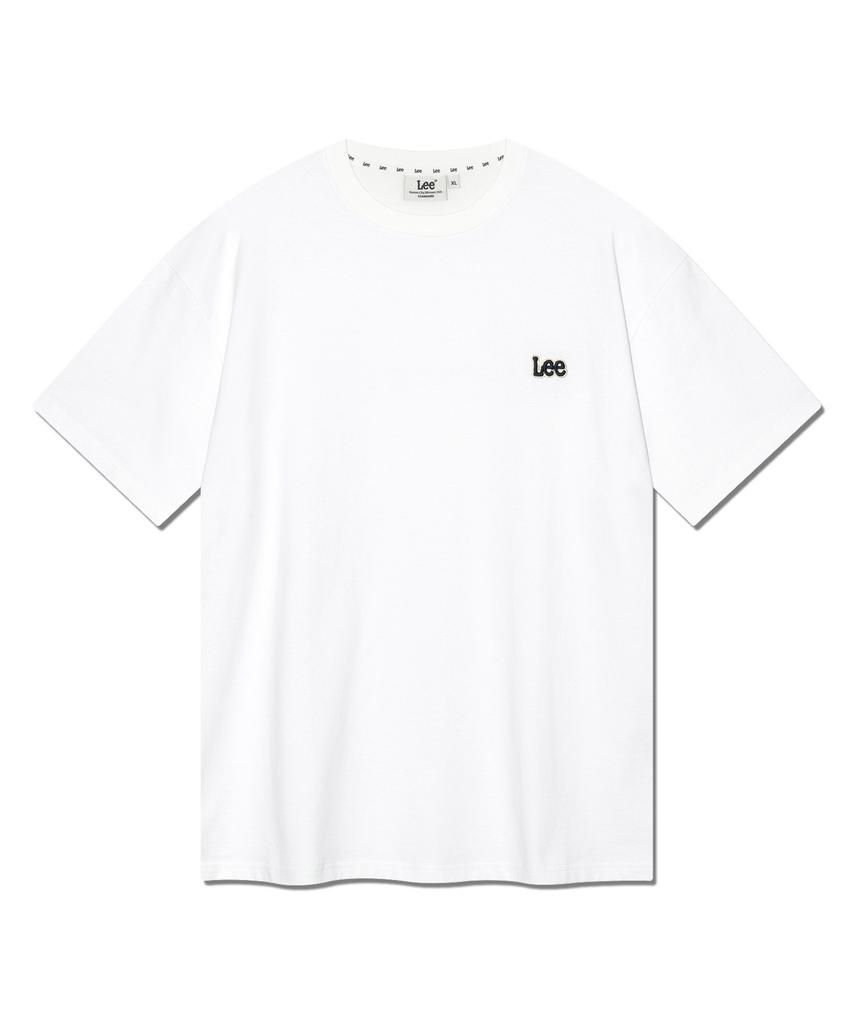 LEE Small Twitch Logo T-Shirt White
