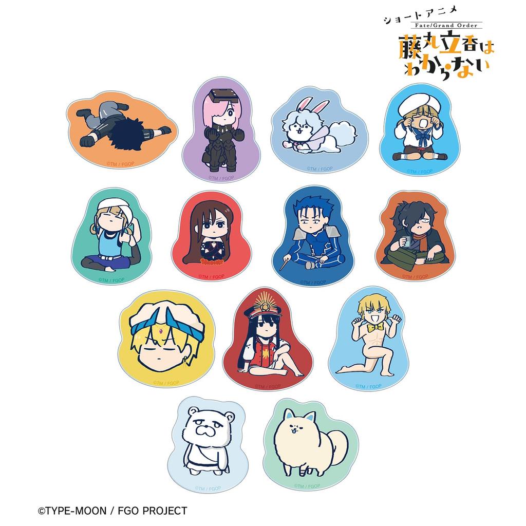 Ritsuka Fujimaru Trading Scene Acrylic Box of 13 "Fate/Grand Order Doesn't Know" Mascots,