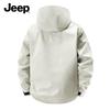 Jeep Men's Windproof Warm Soft Shell Outdoor Jacket