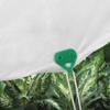 24pcs Triangle Shade Cloth Clips Snap Fasteners Greenhouse Film Canopy Fixer PE Plastic