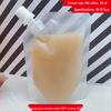 Large Caliber Self-Standing Angled Spout Bag for Food-Grade Liquid Portioning
