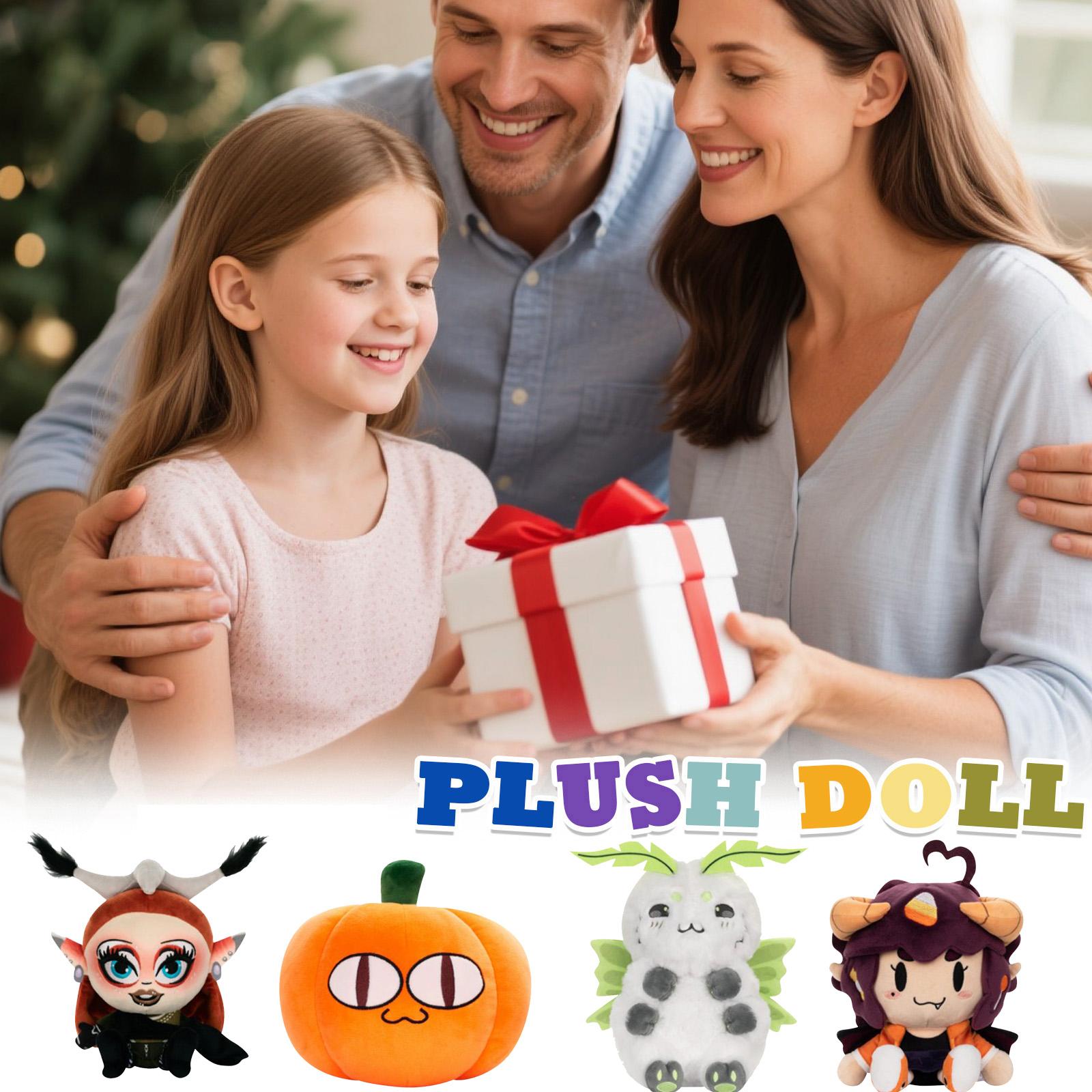 

Плюшевая кукла, Игрушка в подарок, Мультфильм, Детская тряпичная кукла, Детская подарочная подушка One Size