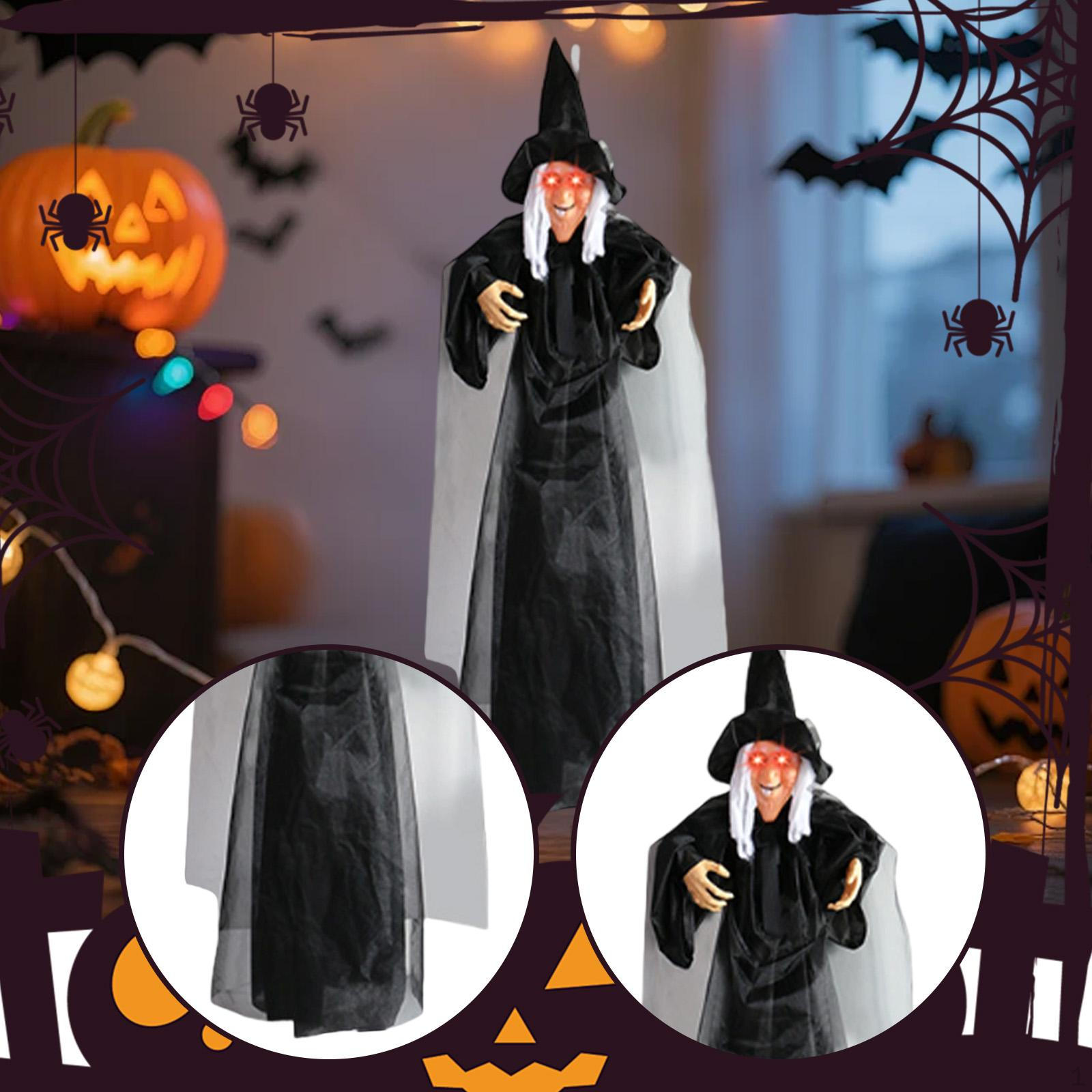 

Halloween Hanging Witch 180cm for Horror Theme Party Favors Doors Entry Gate