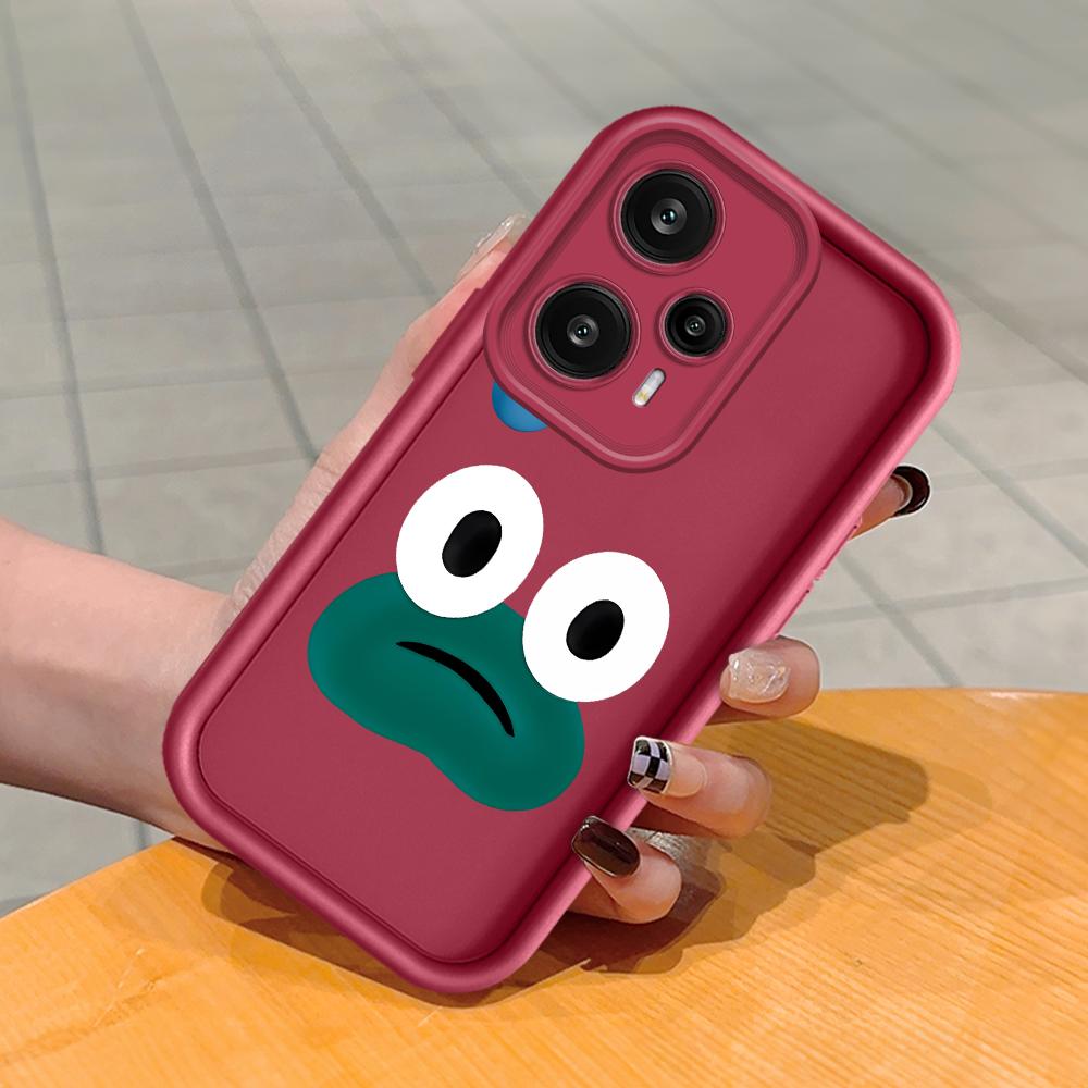 Soft Silicone Square Ladder Printing Pattern Phone Casing Full Cover Camera Shockproof Protection Rubber Case for Xiaomi Redmi